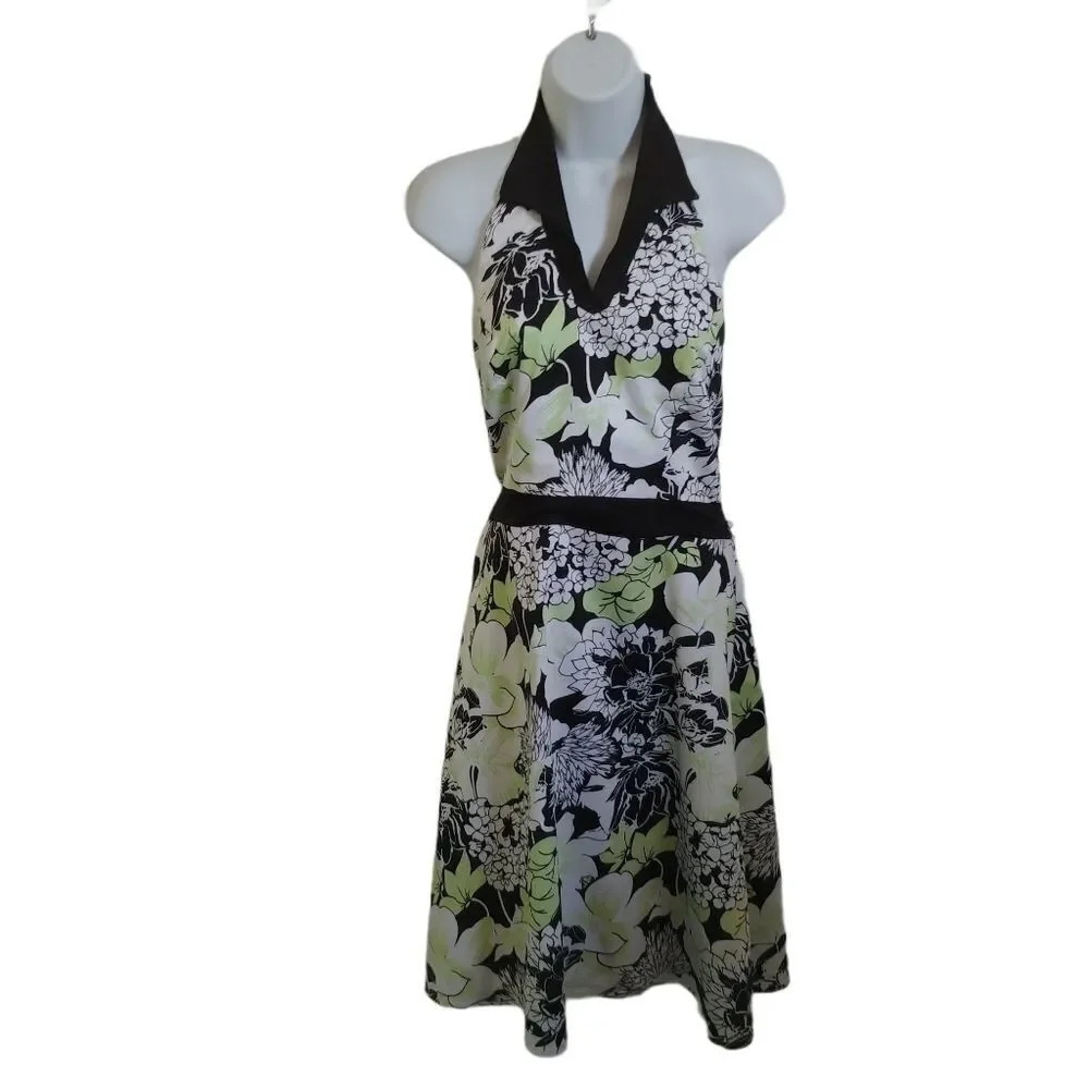 Lori Ann Halter  Top Midi Dress, Collar, 60s Style
